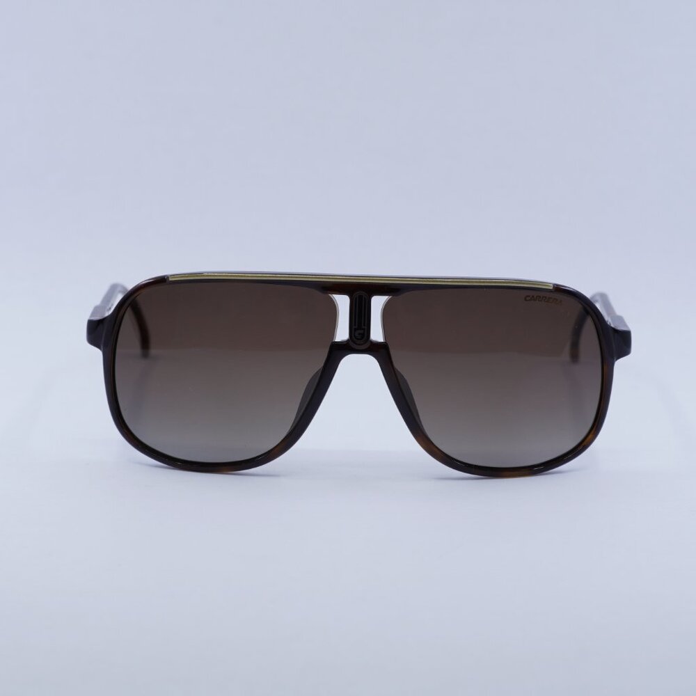 CARRERA 1047/S 0086 LA Sunglasses - Havana Frame, Brown Gradient Lenses - Picture 2 of 10